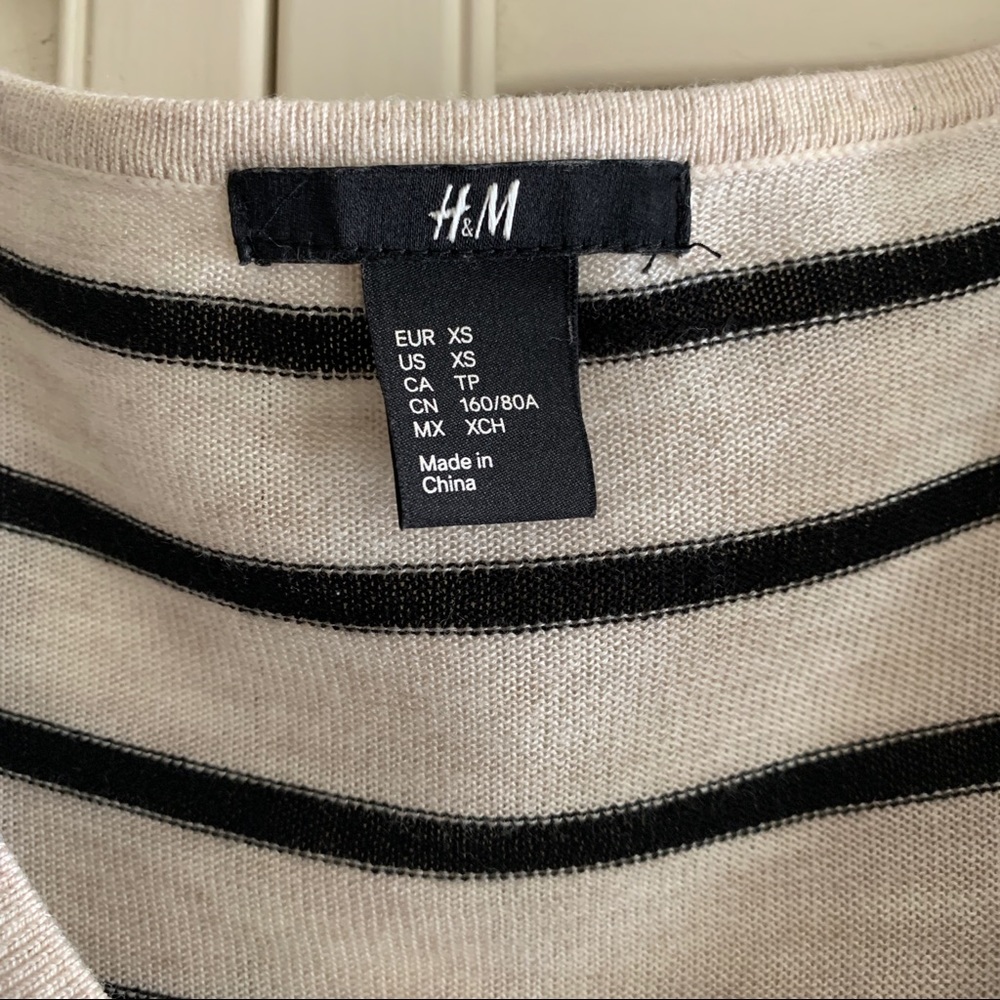 H&M Striped Top - Picture 4 of 4
